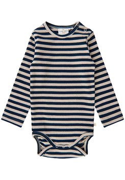 The New Finn rib LS body - Navy Blazer